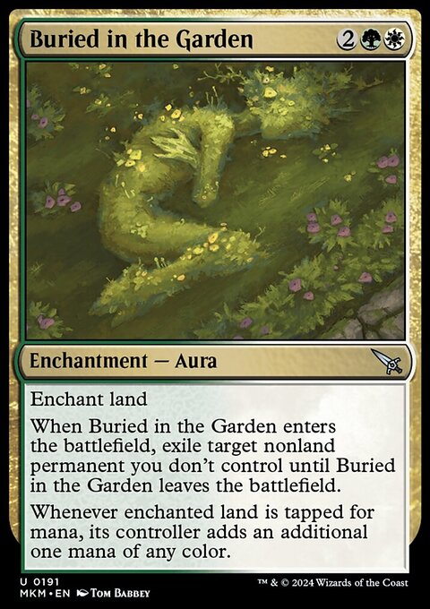 Buried in the Garden